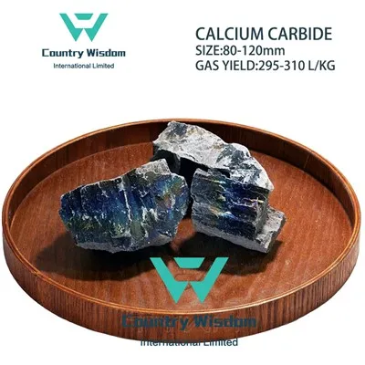 Tillverkar 80-120mm grå trumma kalciumkarbid